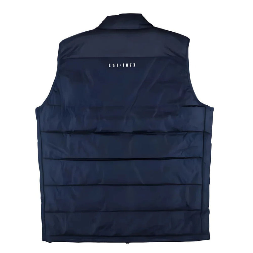 2024-2025 Edinburgh Rugby Padded Gilet (Navy) |Product - Jackets | Macron | Absolute Rugby