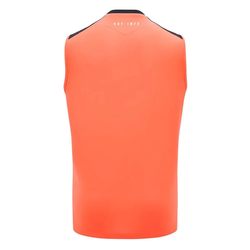 2024-2025 Edinburgh Rugby Sleeveless Jersey (Orange) |Product - Sleeveless | Macron | Absolute Rugby