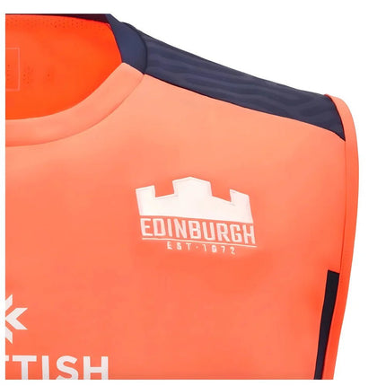 2024-2025 Edinburgh Rugby Sleeveless Jersey (Orange) |Product - Sleeveless | Macron | Absolute Rugby