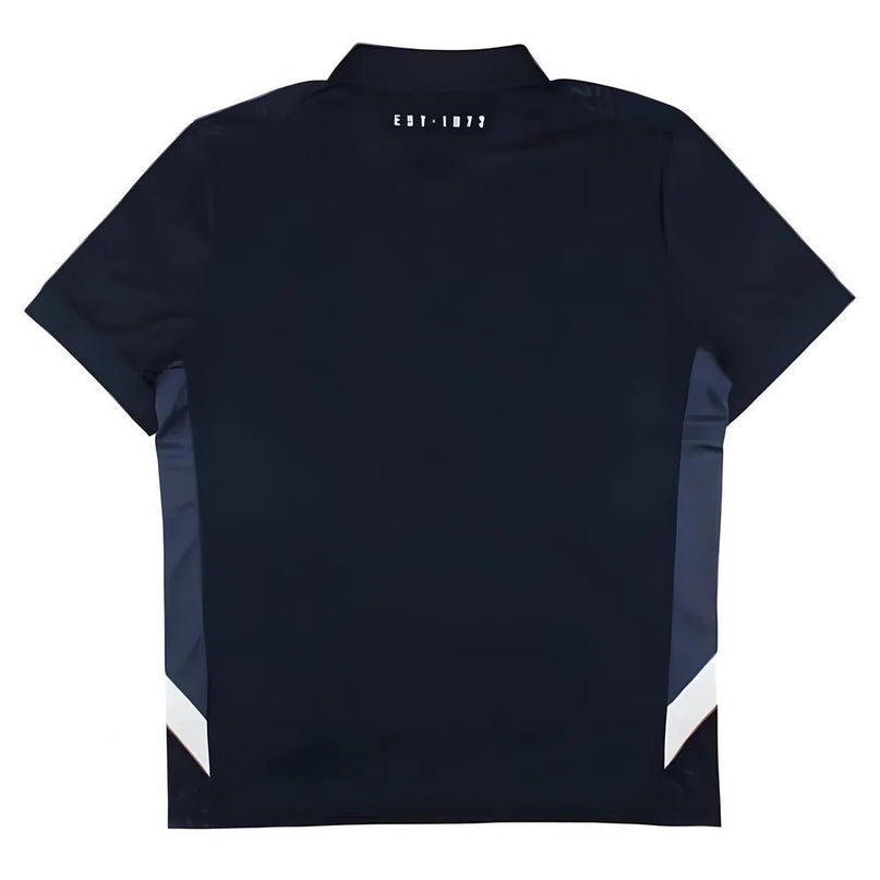 2024-2025 Edinburgh Rugby Travel Polo Shirt (Navy) |Product - Polo Shirts | Macron | Absolute Rugby