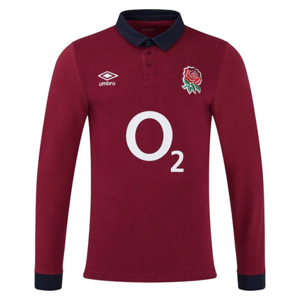 2024-2025 England Rugby Alternate LS Classic Jersey |Product - Football Shirts | Umbro | Absolute Rugby