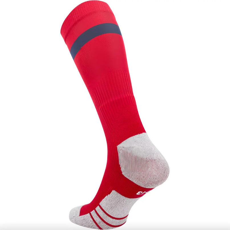 2024-2025 England Rugby Alternate Mid-Calf Socks (Red) |Product - Socks | Umbro | Absolute Rugby