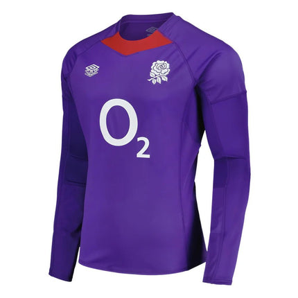 2024-2025 England Rugby Contact Drill Top (Violet) |Product - Training Tops | Umbro | Absolute Rugby