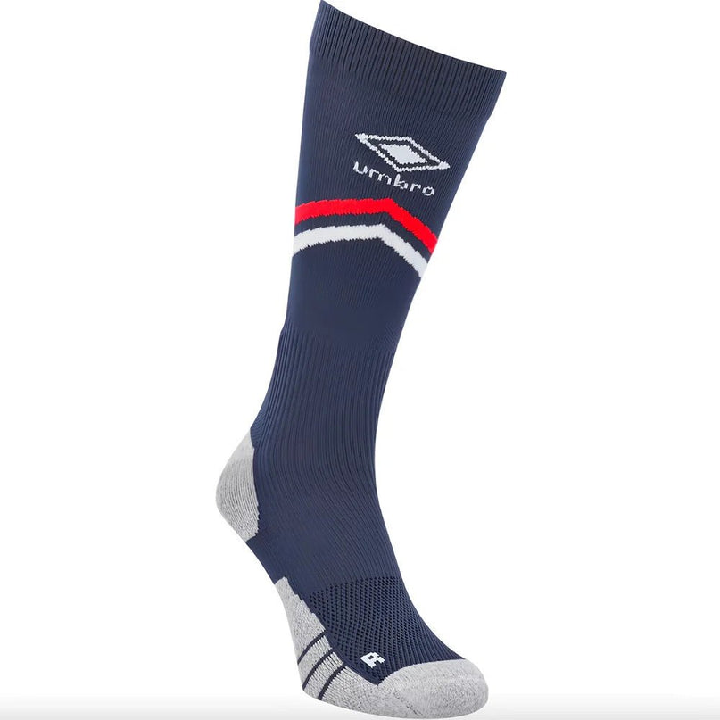 2024-2025 England Rugby Home Mid-Calf Sock (Navy) |Product - Socks | Umbro | Absolute Rugby