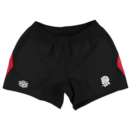 2024-2025 England Rugby O2 Contact Training Shorts (Black) |Product - Shorts | Macron | Absolute Rugby