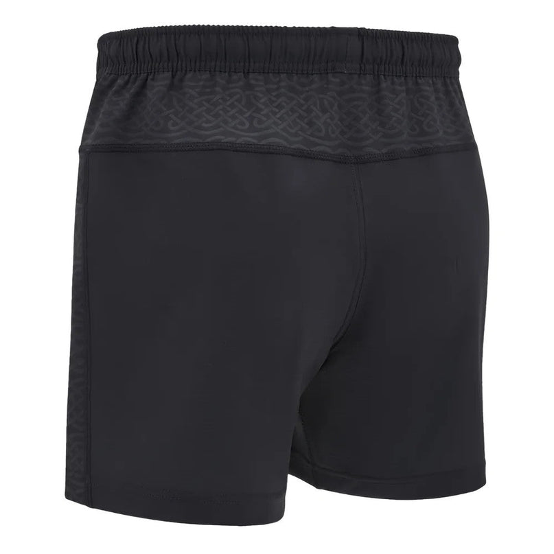 2024-2025 Glasgow Warriors Rugby Home Shorts (Black) |Product - Shorts | Macron | Absolute Rugby