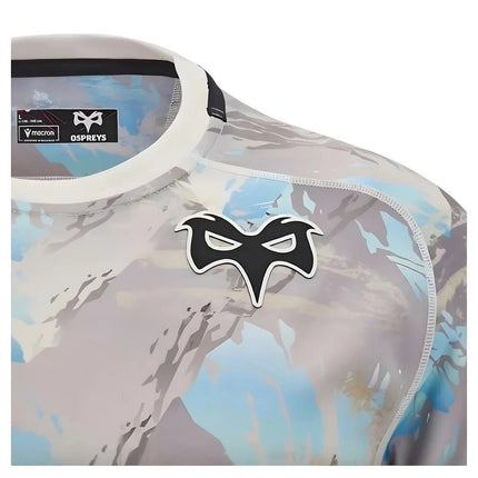 2024-2025 Ospreys Rugby Away Replica Shirt |Product - Football Shirts | Macron | Absolute Rugby