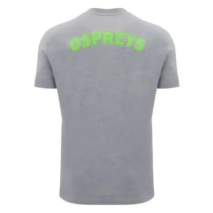 2024-2025 Ospreys Rugby Cotton T-Shirt (Grey) |Product - T-Shirt | Macron | Absolute Rugby