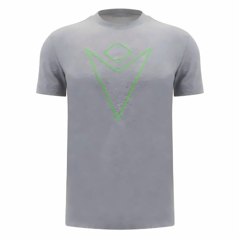 2024-2025 Ospreys Rugby Cotton T-Shirt (Grey) |Product - T-Shirt | Macron | Absolute Rugby