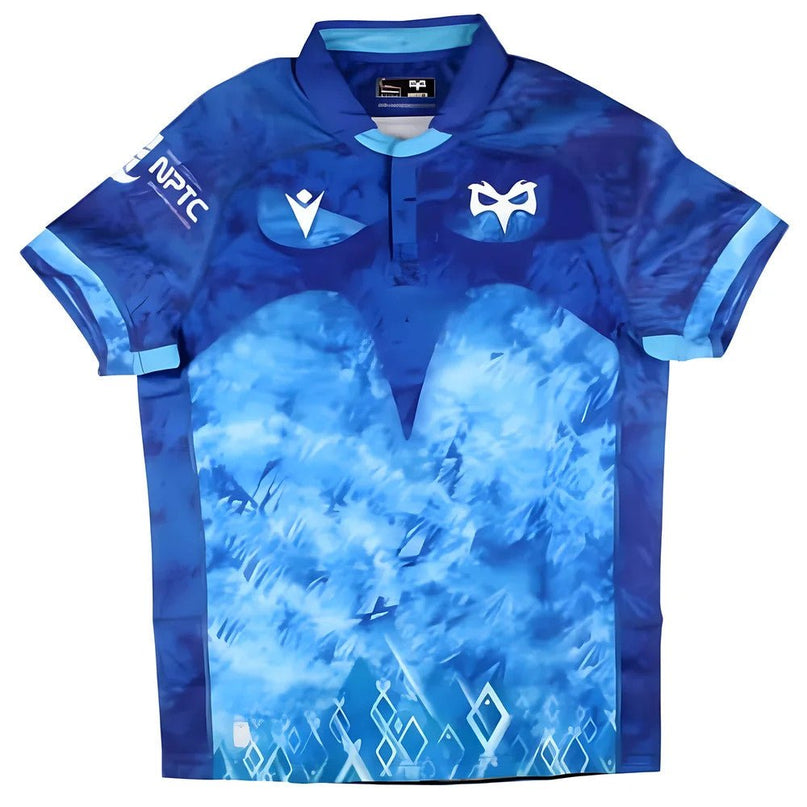 2024-2025 Ospreys Rugby Euro Slim Fit Shirt |Product - Football Shirts | Macron | Absolute Rugby