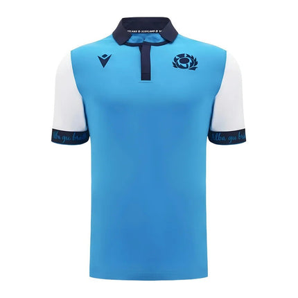 2024-2025 Scotland Rugby Away SS Cotton Shirt |Product - Football Shirts | Macron | Absolute Rugby