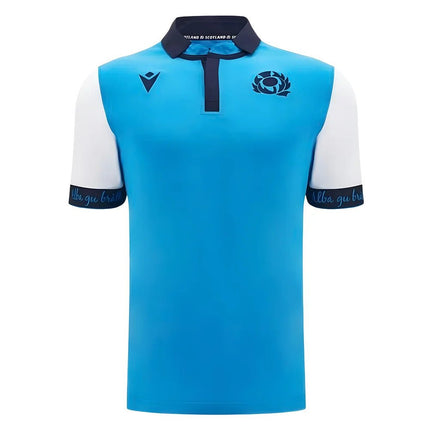 2024-2025 Scotland Rugby Away SS Cotton Shirt (Kids) |Product - Football Shirts | Macron | Absolute Rugby
