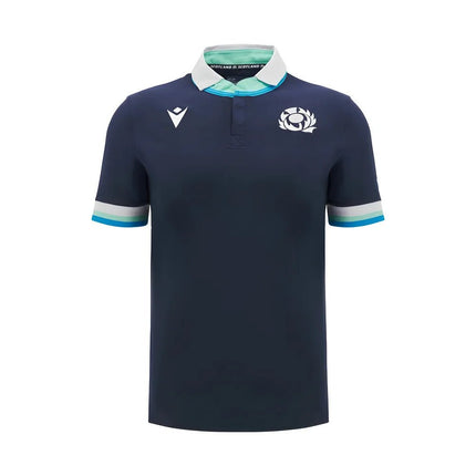 2024-2025 Scotland Rugby Home SS Cotton Shirt (Kids) |Product - Football Shirts | Macron | Absolute Rugby