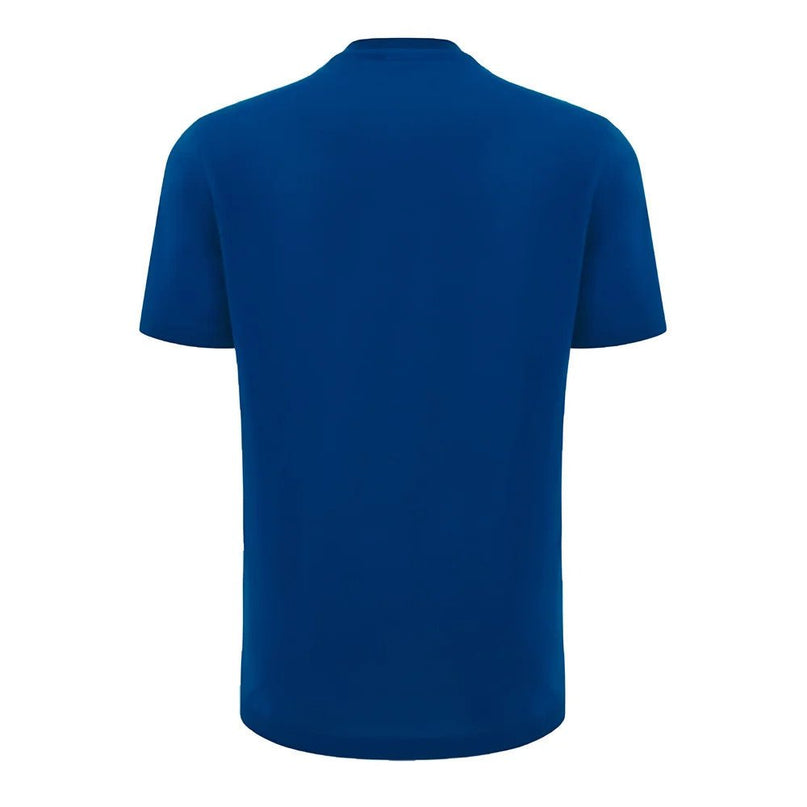 2024-2025 Scotland Rugby Leisure Cotton T-Shirt (Navy) |Product - T-Shirt | Macron | Absolute Rugby