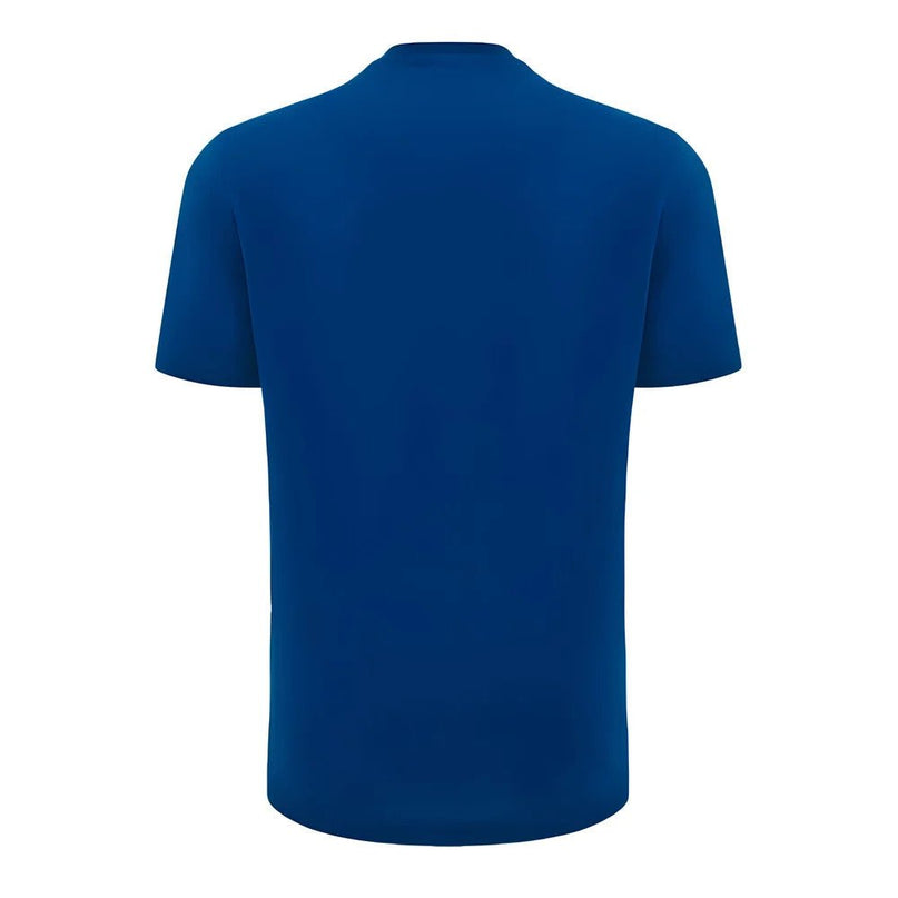 2024-2025 Scotland Rugby Leisure Cotton T-Shirt (Navy) - Kids |Product - T-Shirt | Macron | Absolute Rugby