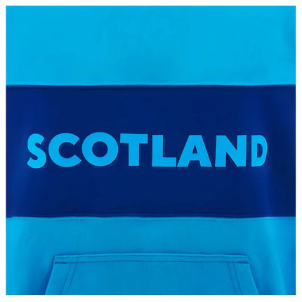 2024-2025 Scotland Rugby Leisure Hoody Sweatshirt (Sky Blue) |Product - Sweat Tops | Macron | Absolute Rugby