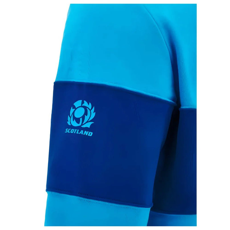2024-2025 Scotland Rugby Leisure Hoody Sweatshirt (Sky Blue) - Kids |Product - Hoodies | Macron | Absolute Rugby