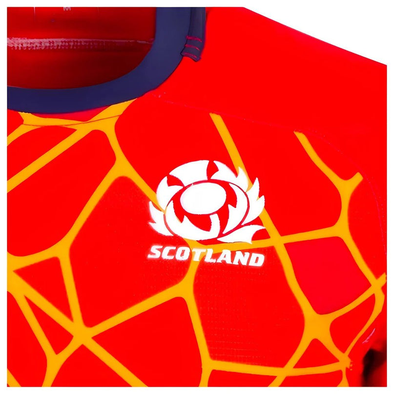 2024-2025 Scotland Rugby Training Jersey (Red) |Product - Training Shirts | Macron | Absolute Rugby
