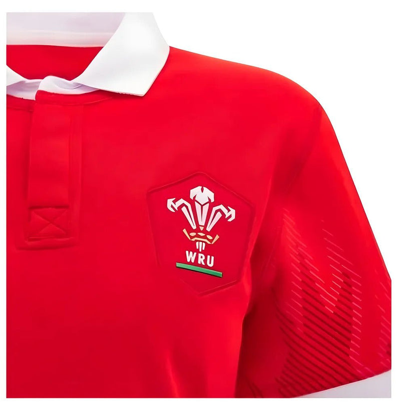 2024-2025 Wales Home Cotton Rugby Shirt (Womens) |Product - Football Shirts | Macron | Absolute Rugby