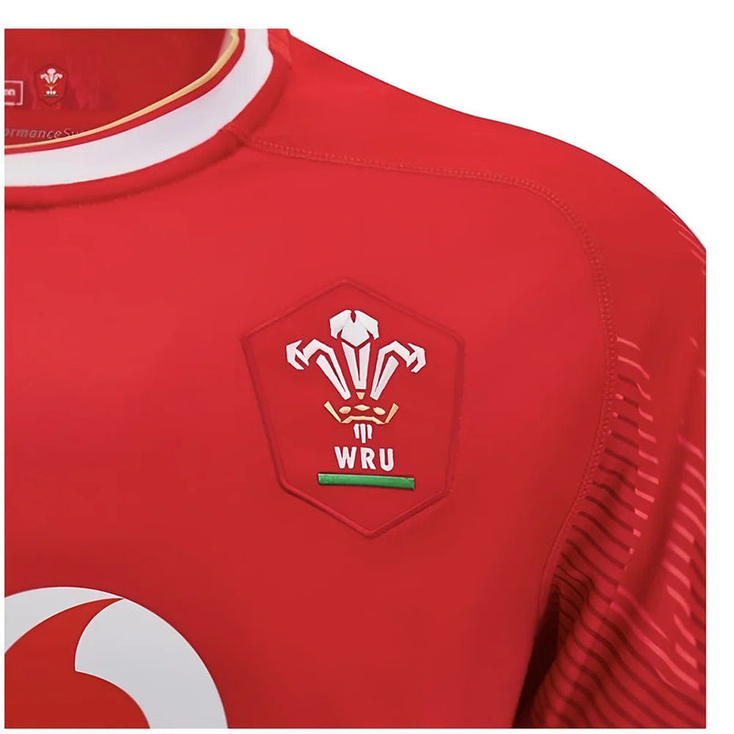 2024-2025 Wales Home Poly Replica Rugby Shirt |Product - Football Shirts | Macron | Absolute Rugby