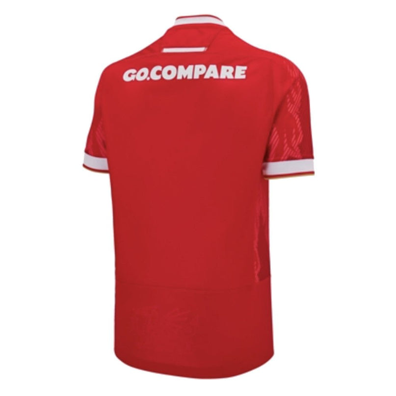 2024-2025 Wales Home Poly Replica Rugby Shirt |Product - Football Shirts | Macron | Absolute Rugby