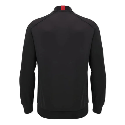 2024-2025 Wales Rugby Anthem Jacket (Black) |Product - Jackets | Macron | Absolute Rugby