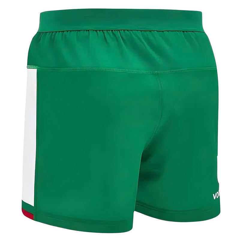 2024-2025 Wales Rugby Away Shorts (Green) |Product - Shorts | Macron | Absolute Rugby