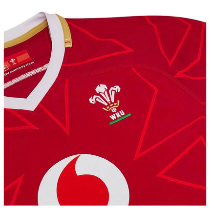 2024-2025 Wales Rugby Home Pathway Pro Authentic Slim Fit Shirt |Product - Football Shirts | Macron | Absolute Rugby