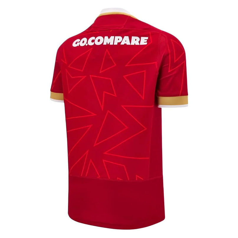 2024-2025 Wales Rugby Home Pathway Pro Authentic Slim Fit Shirt |Product - Football Shirts | Macron | Absolute Rugby