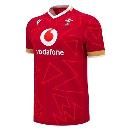 2024-2025 Wales Rugby Home Pathway Pro Authentic Slim Fit Shirt |Product - Football Shirts | Macron | Absolute Rugby