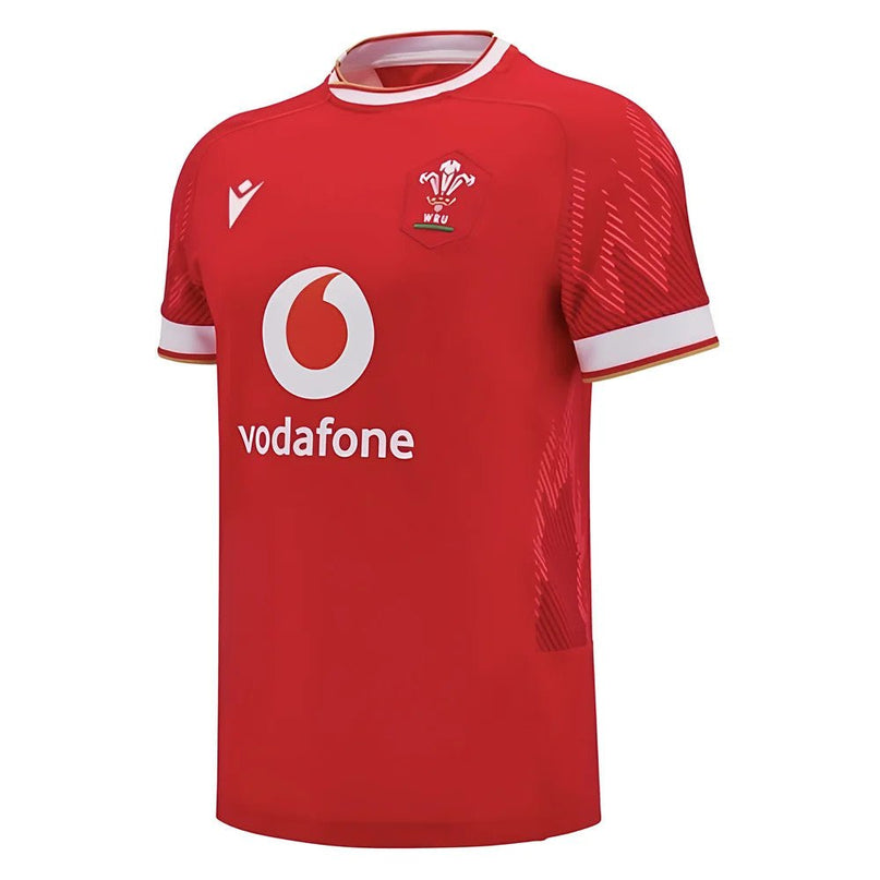 2024-2025 Wales Rugby Home Slim Fit Shirt |Product - Football Shirts | Macron | Absolute Rugby