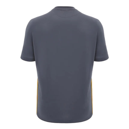 2024-2025 Wales Rugby Travel Cotton T-Shirt (Anthracite) - Kids |Product - T-Shirt | Macron | Absolute Rugby