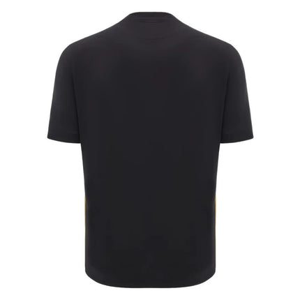 2024-2025 Wales Rugby Travel Cotton T-Shirt (Black) - Kids |Product - T-Shirt | Macron | Absolute Rugby