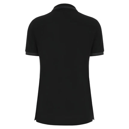 2024-2025 Wales Rugby Travel Polo Shirt (Black) - Womens |Product - Polo Shirts | Macron | Absolute Rugby