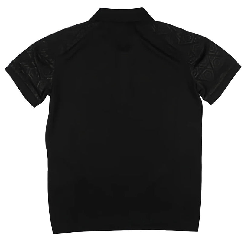 2024-2025 Wales Rugby Travel Poly Polo Shirt (Black) - Kids |Product - Polo Shirts | Macron | Absolute Rugby