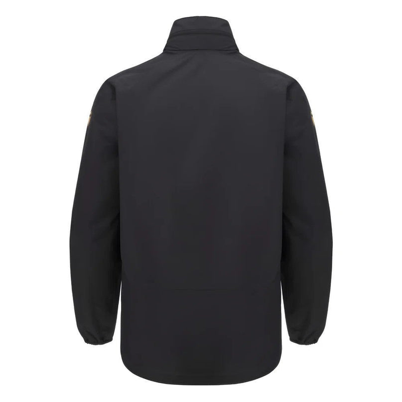 2024-2025 Wales Rugby Waterproof Mesh Jacket (Black) |Product - Jackets | Macron | Absolute Rugby
