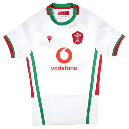 2024-2025 Wales Rugby WRU Away Slim Fit Shirt (Womens) |Product - Football Shirts | Macron | Absolute Rugby