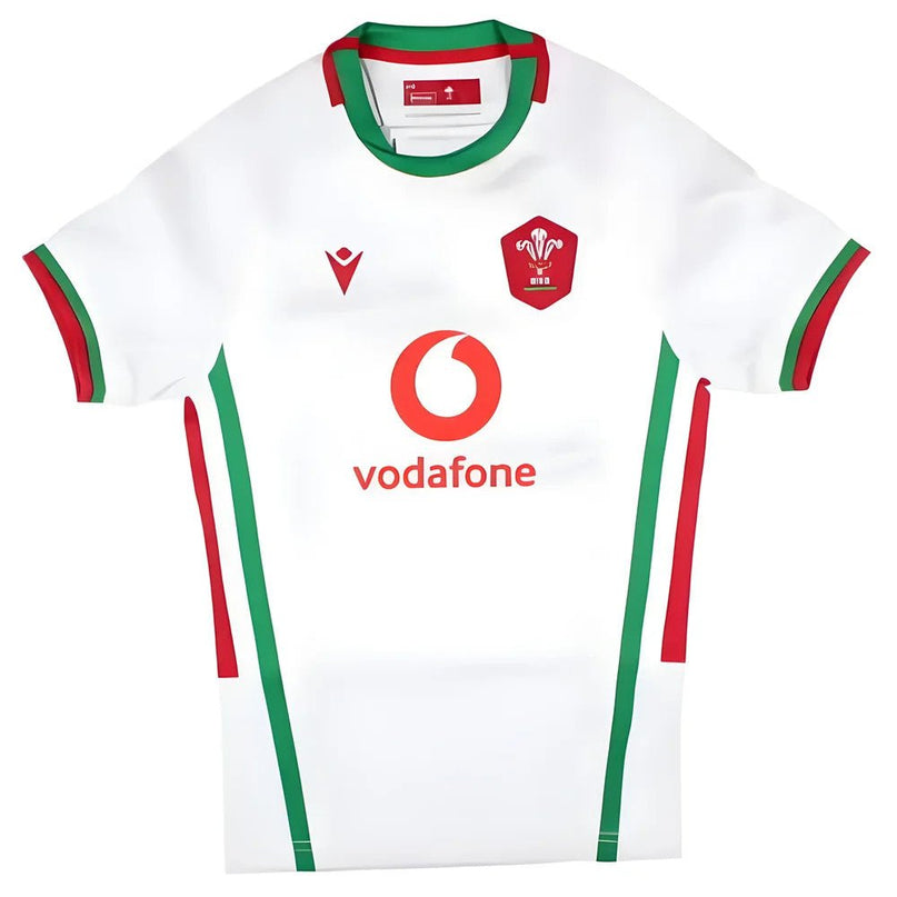 2024-2025 Wales Rugby WRU Away Slim Fit Shirt (Womens) |Product - Football Shirts | Macron | Absolute Rugby