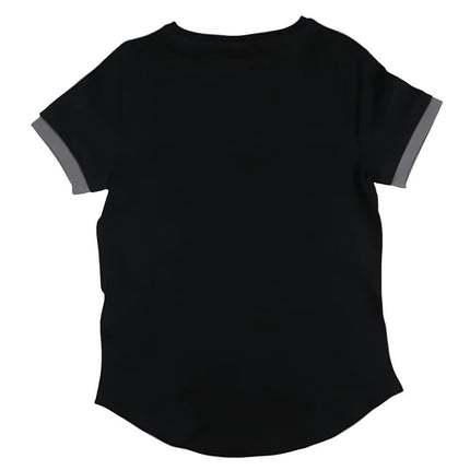 2024-2025 Wales Rugby WRU T-Shirt (Black) - Womens |Product - T-Shirt | Macron | Absolute Rugby