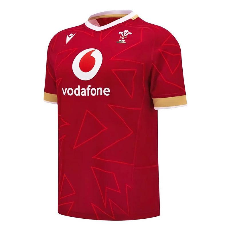 2024-2025 Wales WRU Home Pathway Poly Rugby Shirt |Product - Football Shirts | Macron | Absolute Rugby