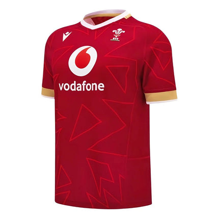2024-2025 Wales WRU Home Pathway Poly Rugby Shirt |Product - Football Shirts | Macron | Absolute Rugby
