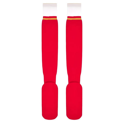 2024-2025 Wales WRU Rugby Home Socks (Red) |Product - Socks | Macron | Absolute Rugby