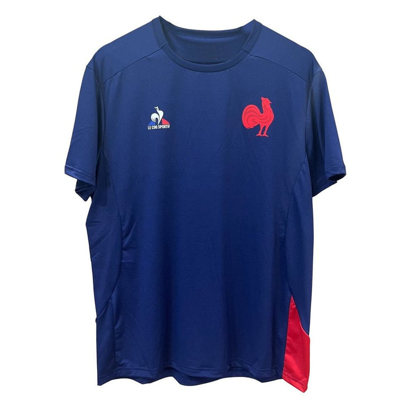 2024 France Rugby Training Shirt (Blue) |Product - Training Shirts | Le Coq Sportif | Absolute Rugby