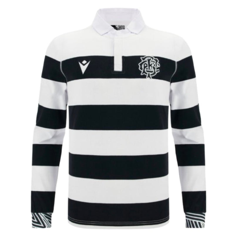 2025-2026 Barbarians Home Cotton LS Rugby Shirt |Product - Football Shirts | Macron | Absolute Rugby