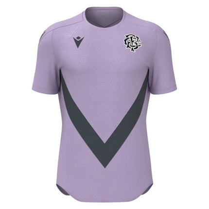 2025-2026 Barbarians Rugby Player Shirt (Lilla) |Product - Training Shirts | Macron | Absolute Rugby