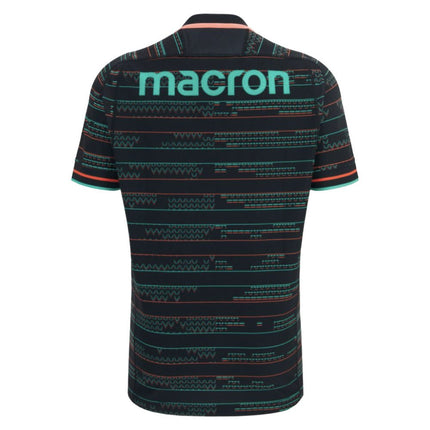 2025-2026 Barbarians Rugby Training Jersey (Black) |Product - Training Shirts | Macron | Absolute Rugby