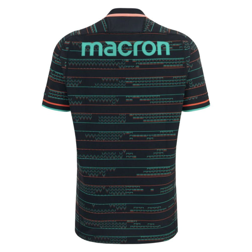 2025-2026 Barbarians Rugby Training Jersey (Black) |Product - Training Shirts | Macron | Absolute Rugby