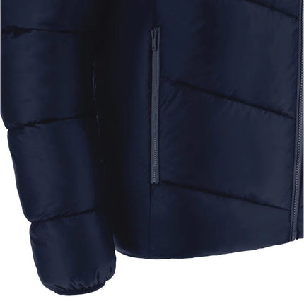 2025-2026 Cardiff Blues Padded Bomber Jacket (Navy) |Product - Jackets | Macron | Absolute Rugby