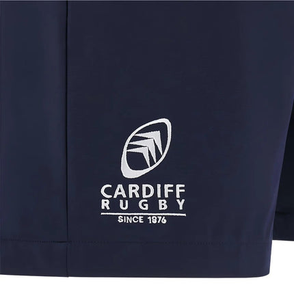 2025-2026 Cardiff Blues Training Bermuda Shorts (Navy) |Product - Shorts | Macron | Absolute Rugby