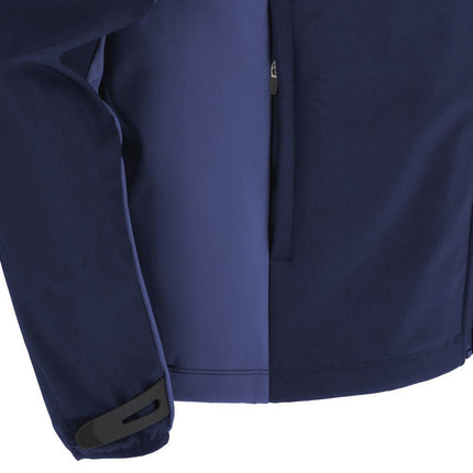 2025-2026 Cardiff Rugby Softshell Jacket (Navy) |Product - Jackets | Macron | Absolute Rugby